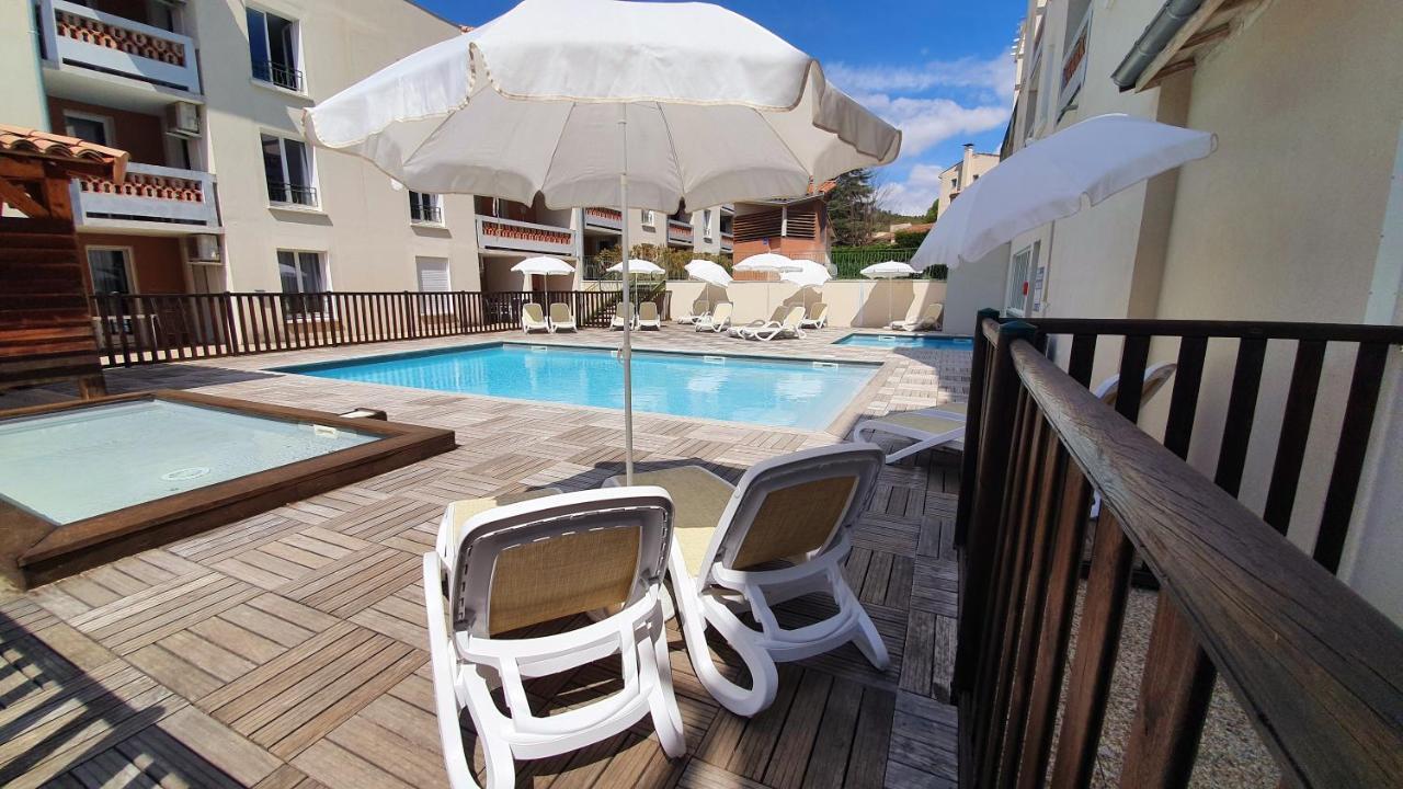 Douceur Du Verdon- Climatise Avec Piscine, Parking 格雷乌莱班 外观 照片